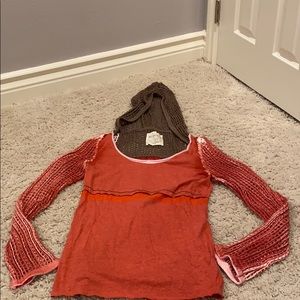 We The Free hoodie top